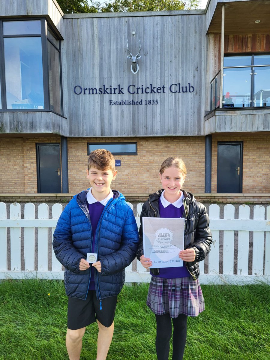 AllSaintsHwB's tweet image. It’s official! 
After finding out on the last day of the summer term that our school had achieved the Platinum School Games Award, it was great to attend the West Lancashire Sport Partnership celebration event to receive our award. 
Thank you for all your support!