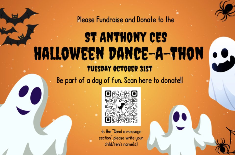 Coming up at SAY: our annual Halloween Dance-A-Thon! CSC is proud to organize this fun yearly event! Check out the details in our flyer below.