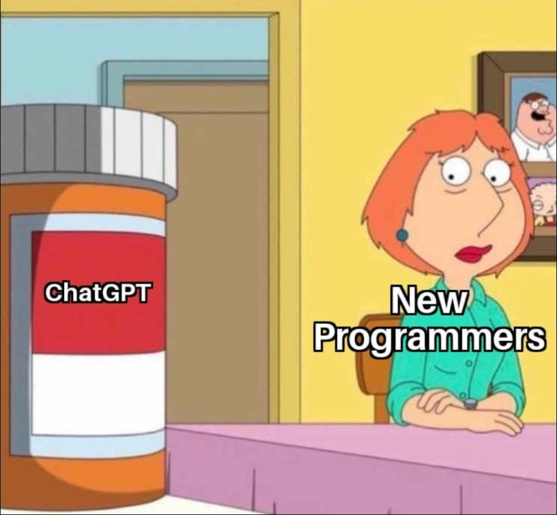 D4Community's tweet photo. ChatGPT is like a candy bar. It's delicious, and it can give you a quick burst of energy. But if you eat too many candy bars, you'll get sick.
#d4community #memes #innovaion https://t.co/wZaEbngHDh