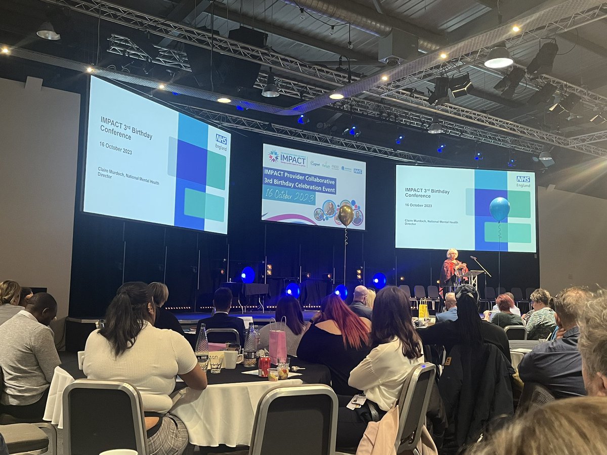 ZoeFrederickk's tweet photo. What a great opportunity to listen to Clare murdoch today reflecting on the NHS strategy and the progress of the long term plans. @ClaireCNWL @IMPACTteamEM @WathwoodNottsHC #IMPACT3rdbirthday https://t.co/QAgUaidEJI