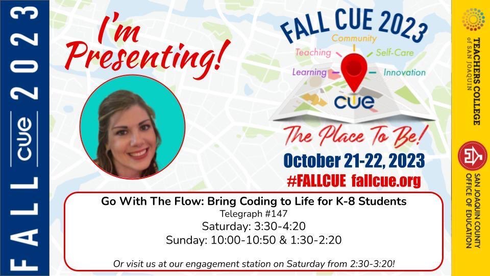 mrssmith_steam's tweet photo. Hope to see you there!!! #FallCUE #wearecue https://t.co/Y54j2UFtWp