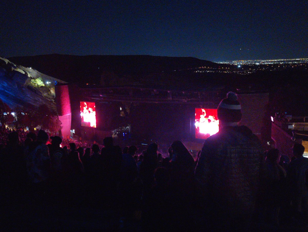 perditamusic's tweet photo. One of the best nights of electronic music I've experienced during my very first time at @RedRocksCO! 
Everyone killed it and every set was insane. People were going nuts the whole time, I'm so happy that acid and hard bass music is so big rn. 😍 https://t.co/17UtB3ijBY