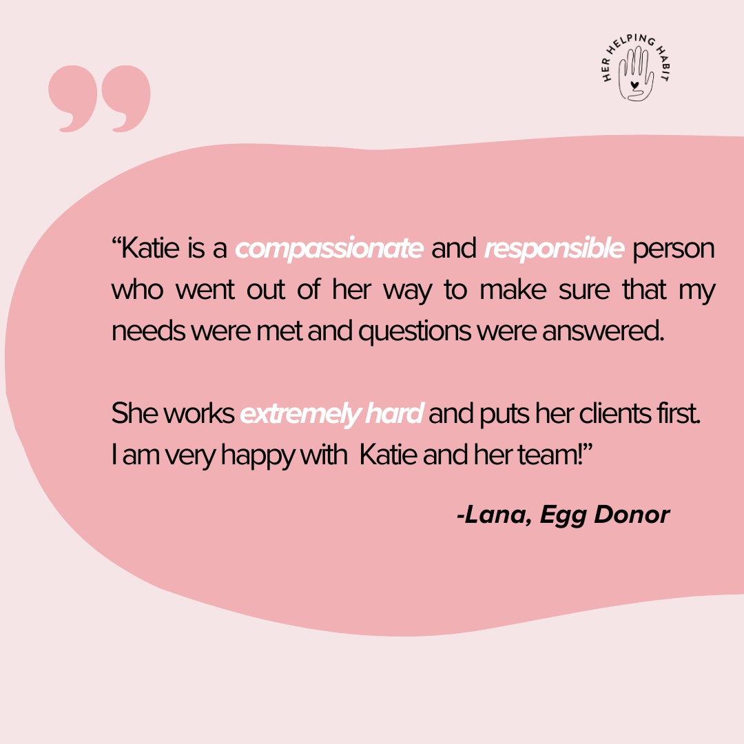 herhelpinghabit's tweet image. Our clients are seriously the best! Their words are so amazing and we're beyond grateful. 
.
.
.
.
.
.
.
Your words inspire us to continue making dreams come true🌟
#EggDonors #clientreviews #herhelpinghabit #grateful