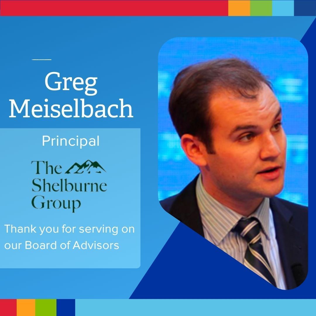 Meet our board of advisors! Mr. Meiselbach is the founder and principal of The Shelburne Group, a strategic advisory firm in the biotechnology arena, where he advises companies on capital raising and government affairs.