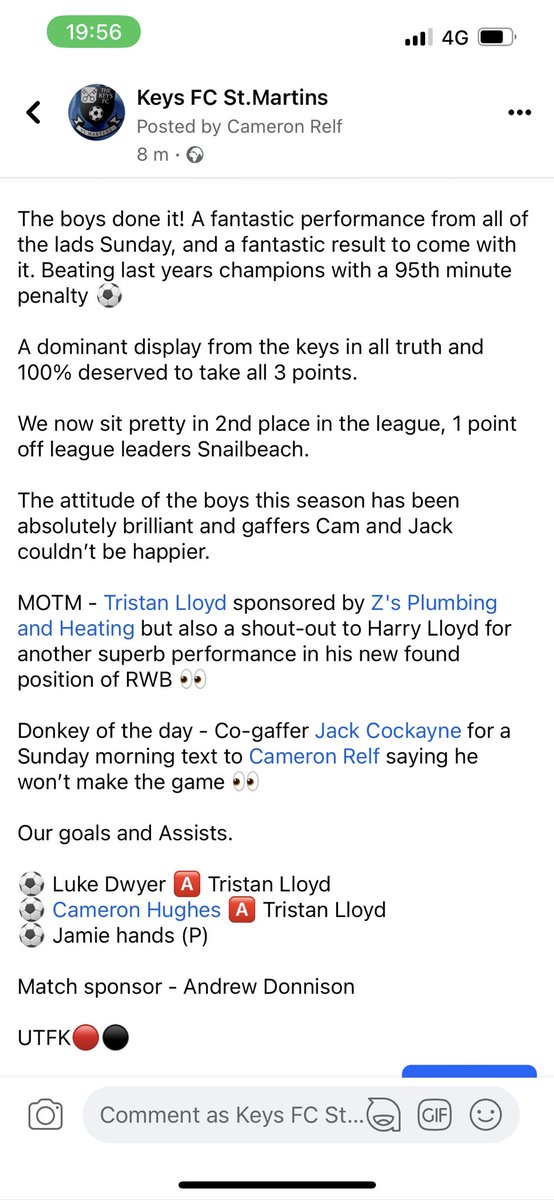 The Keys FC (@thekeysfc2012) on Twitter photo 