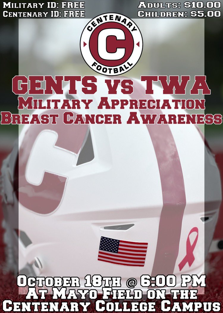 The Gents are back home for kickoff in Shreveport at Mayo Field ✅ 

#NowWeGo
#GoGentsShreveport 
#ChampionCode