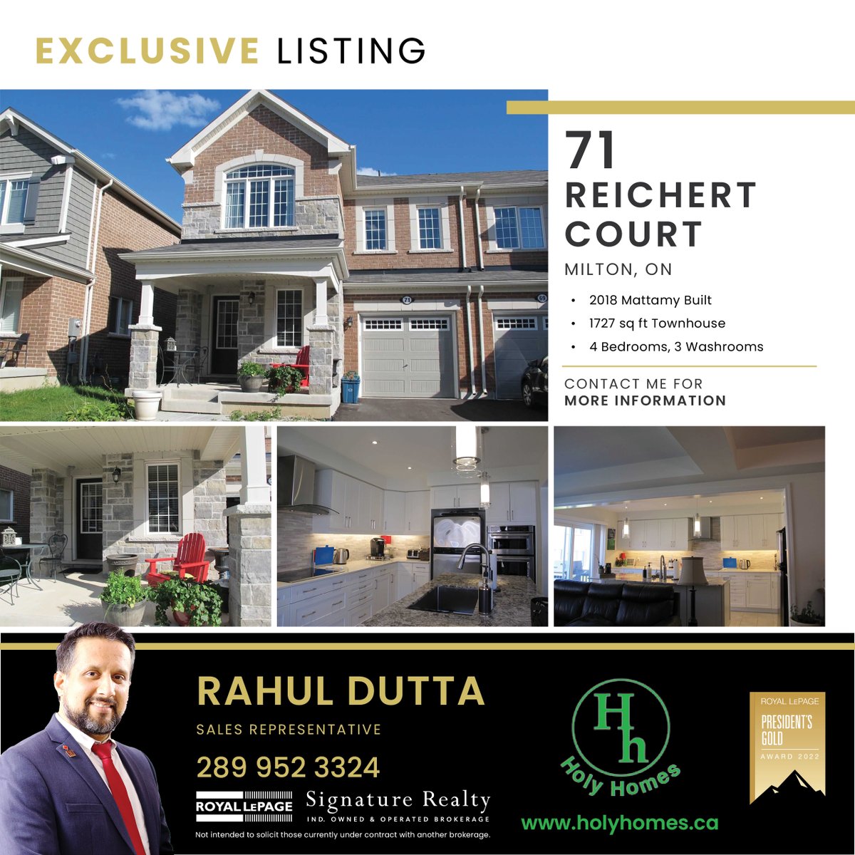 rahulduttareal's tweet photo. EXCLUSIVE LISTING in Milton, Ontario !!   

Message me for a showing @ (289) 952-3324 https://t.co/aap9nMlaCc