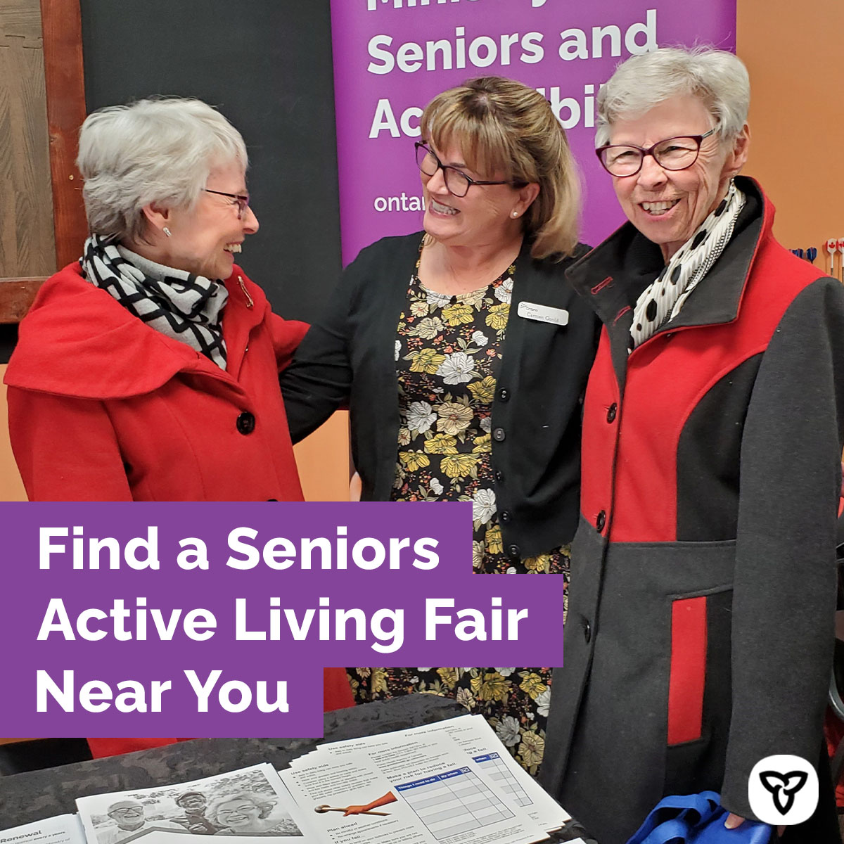 SeniorsON's tweet image. Seniors Active Living Fairs are taking place across the province this week!

Learn about programs and services available to seniors in Ontario with @theOACAO. For more info on upcoming fairs, visit oacao.org/events/seniors… #PelhamON #CityofKenora #CityOfTO #MyMapleton