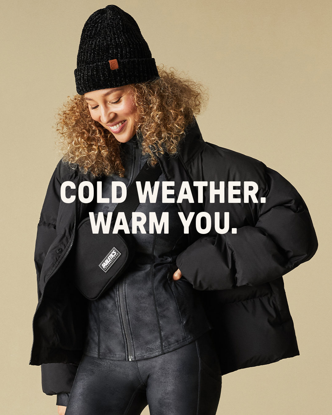 Fabletics on X: Cold weather, meet your match. From performance jackets  and max-warmth puffers to ultra-soft teddy coats and lightweight vests,  we've got you covered (literally) all season. 🖤 Shop now