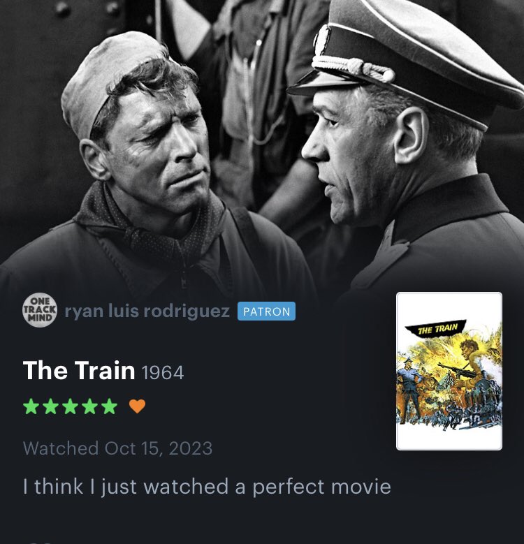 #NowWatching #TheTrain