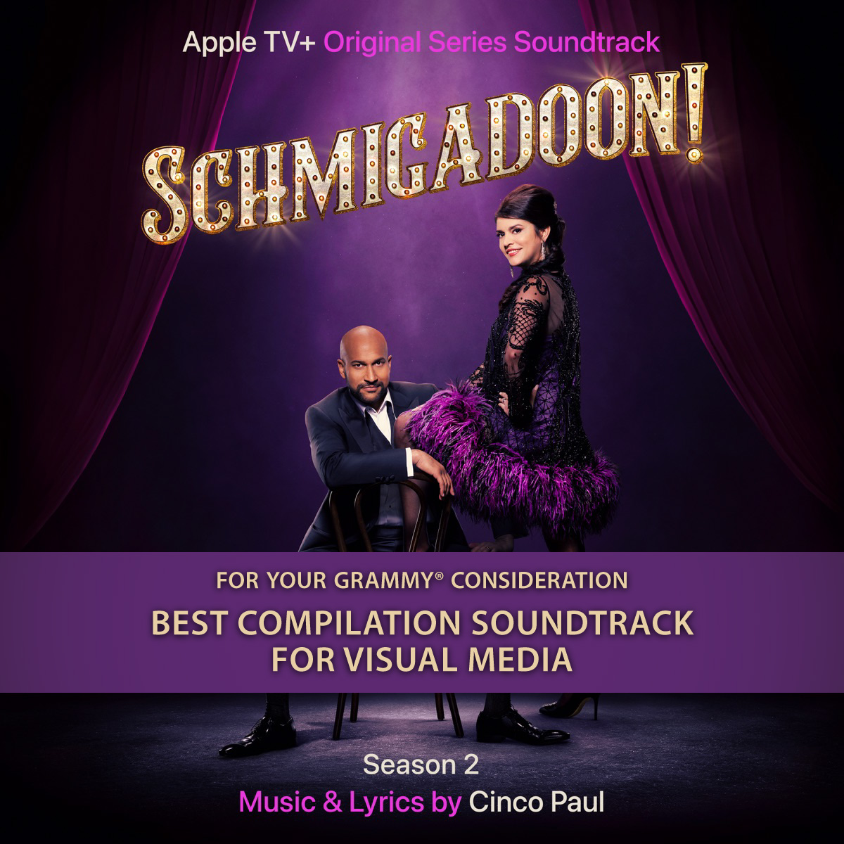 cincopedia's tweet image. The Schmigadoon! S2 soundtrack features incredible performances by Cecily Strong @KeeganMKey, @KChenoweth @DoveCameron @AaronTveit, @jaimecamil @annharada @pagepatrick Jane Krakowski, Alan Cumming, Tituss Burgess &amp;amp; Ariana DeBose. RT if you think it deserves some Grammy love!