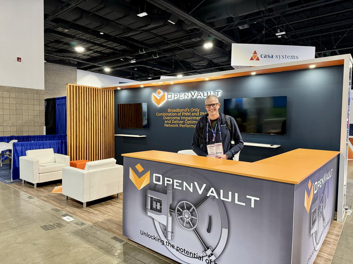 See @bradyvolpe at the @OpenVault booth #1916 learn how to optimize OFDMA with PMA and PNM #broadband #scteexpo2023 #scte #scteexpo