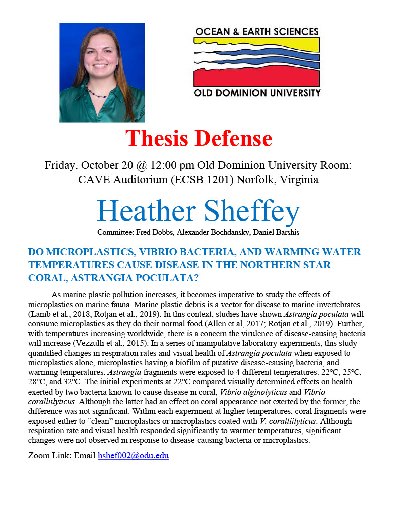 Join us in supporting Heather Sheffey at 12:00 pm on Friday, October 20th in the CAVE Auditorium!