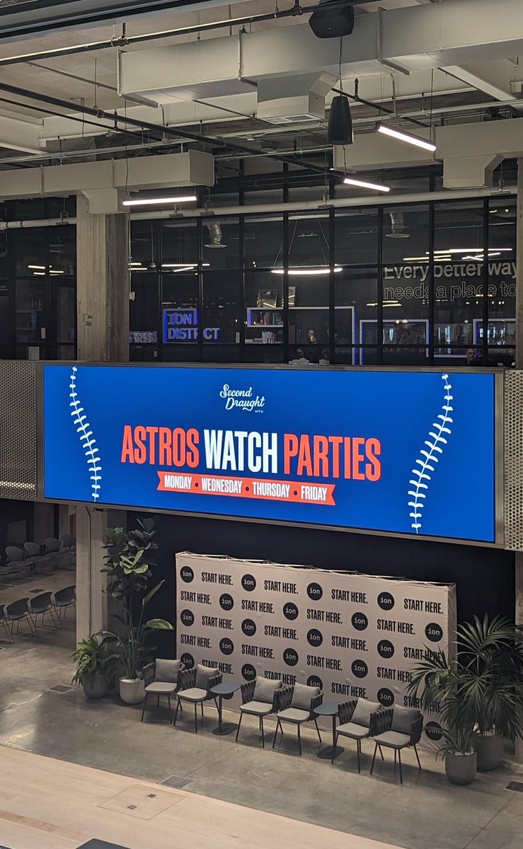 It's that time of year again! Catch all the weekday games with sound here at Second Draught! 

Today we have the game on, free play on our Galaga/Ms. Pac-Man game, and $2 off all draft beers. That's a pretty awesome way to start the week! 

#gostros #drinklocalbeer