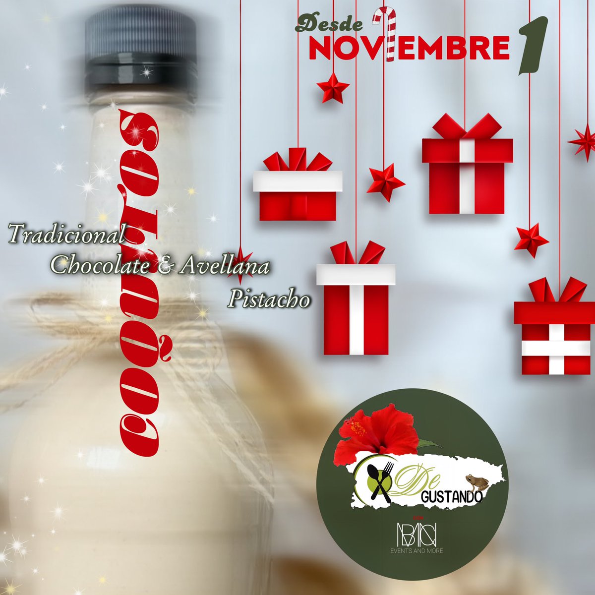 bmncevents's tweet photo. 🎄¡COQUITOS ESTARÁN DISPONIBLES DESDE NOVIEMBRE 1🎄“TRADICIONAL - CHOCOLATE  CON AVELLANA Y PISTACHO ”.
¡ORDENA EL TUYO HOY! 📱 (407) 209-9121

#DegustandoConBMNC

#BMNC #BMNCEventsAndMore #BMNCEvents #coquitopuertorriqueño #Coquito #NavidadesBoricuas #CoquitosEnFlorida https://t.co/4h6TG9XEvF