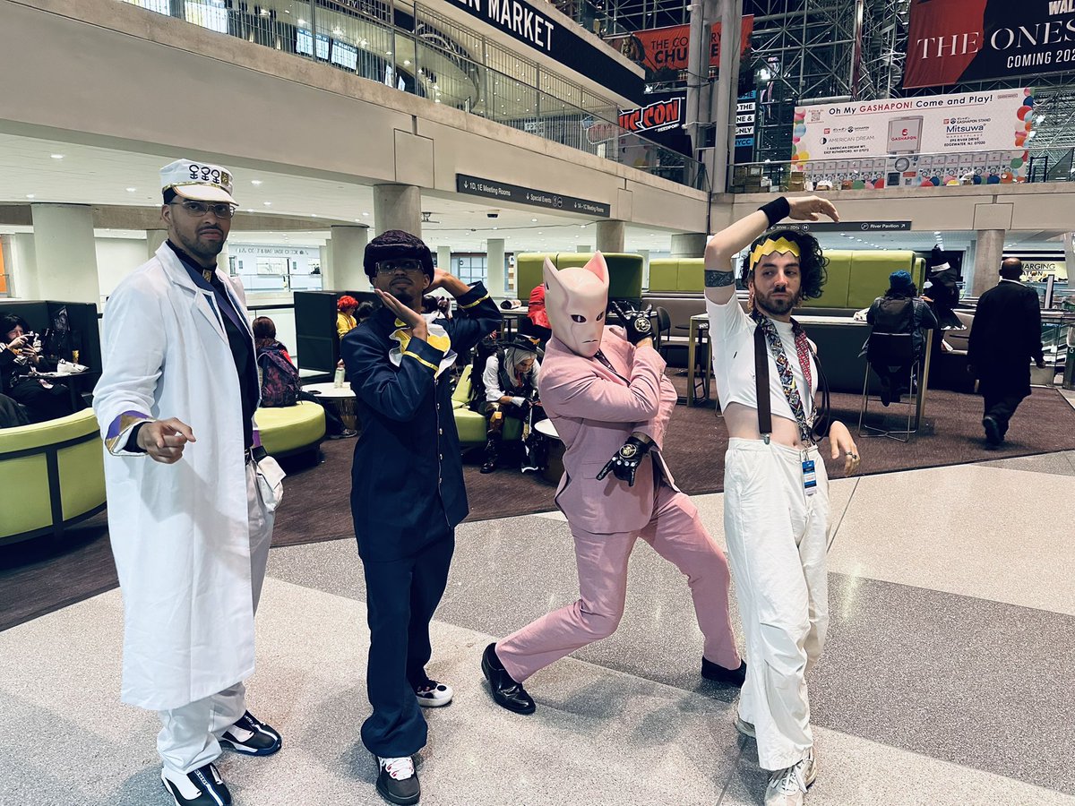 Maxzilla35's tweet photo. @NY_Comic_Con #NYCC2023 #JoJosBizarreAdventure https://t.co/eNgU3zb6hL