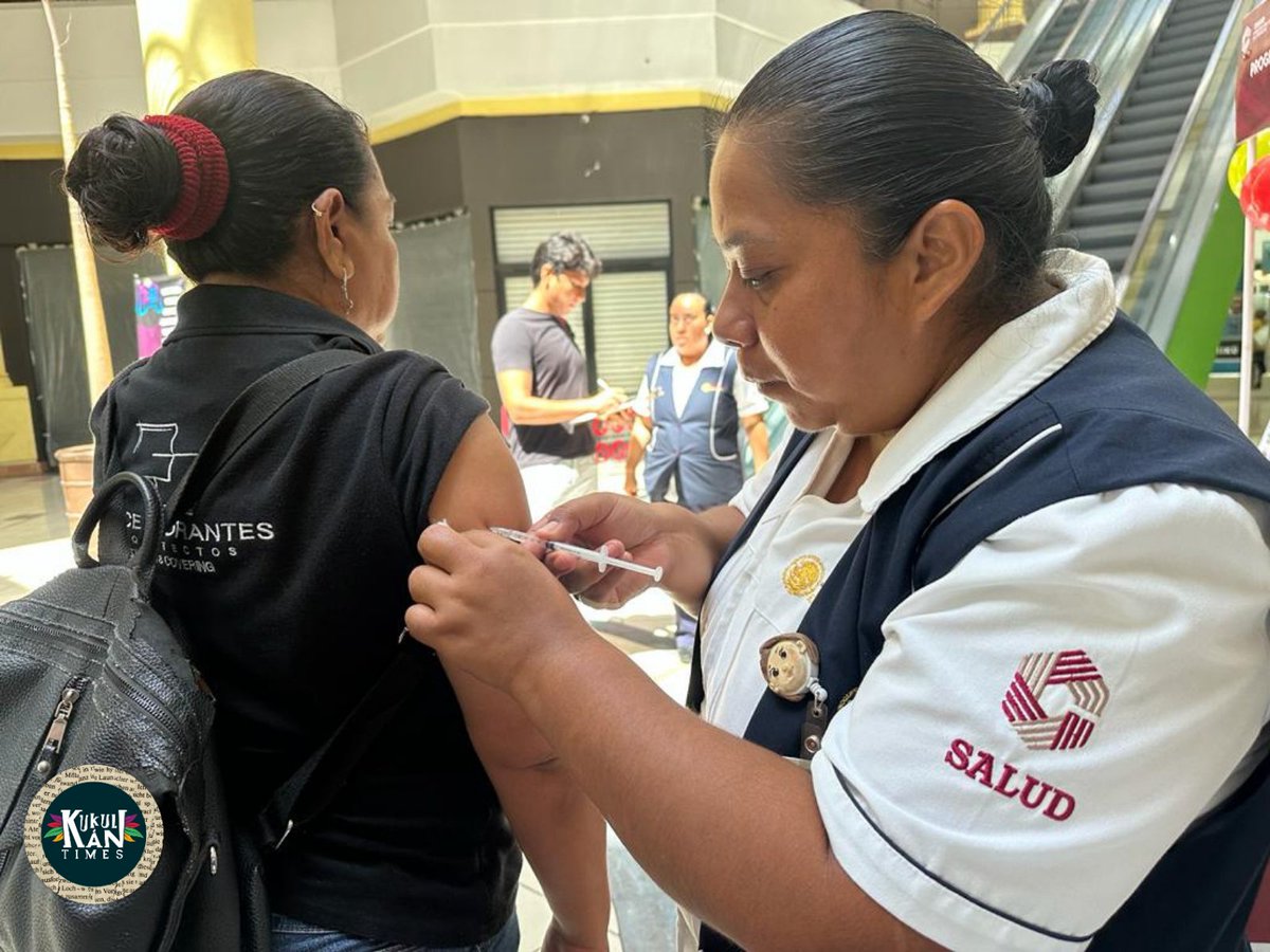 KukulkanTimes's tweet photo. La Secretaría de Salud realizó pruebas rápidas de detección de Hepatitis C en todo el estado, con motivo del Día Internacional de esta enfermedad. La Secretaría de Salud busca eliminar la Hepatitis C con acciones de equidad y prevención.

#Salud #HepatitisC #Prevención 🩺🩸👏🏼 https://t.co/HEgVeCJuYz
