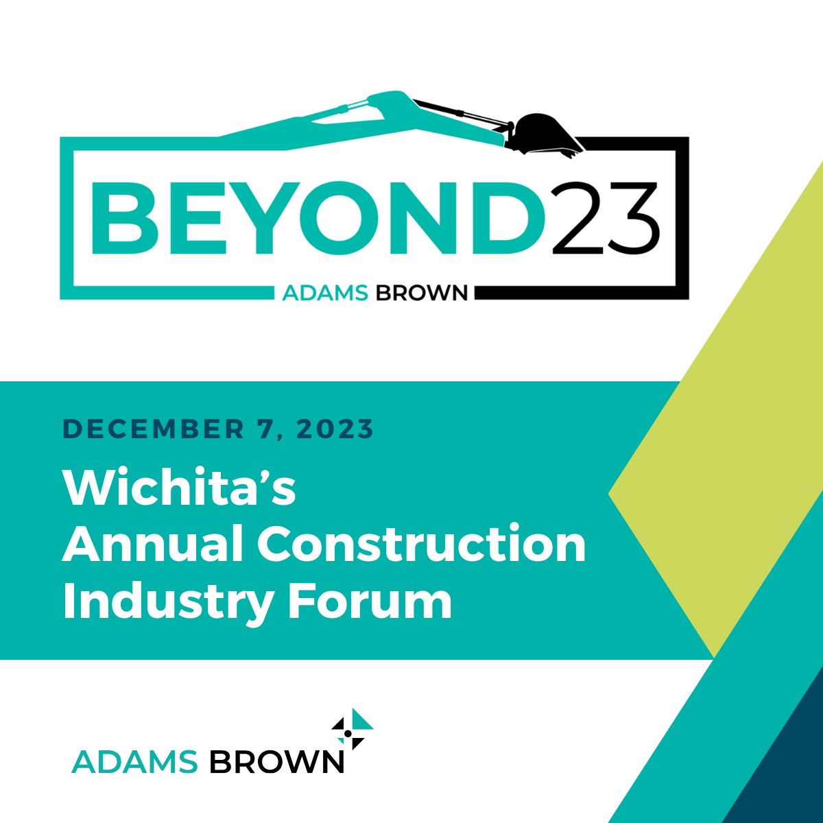 KansasCPAs's tweet photo. Don't miss BEYOND23 on December 7 in Wichita! Expect highlights on cybersecurity, construction technology, legal, tax accounting, mergers and acquisitions, and more.

>> https://t.co/Yc9Wa66QOa

#construction #constructionaccounting #BEYOND23 #Wichita https://t.co/ceNUVZxx0U