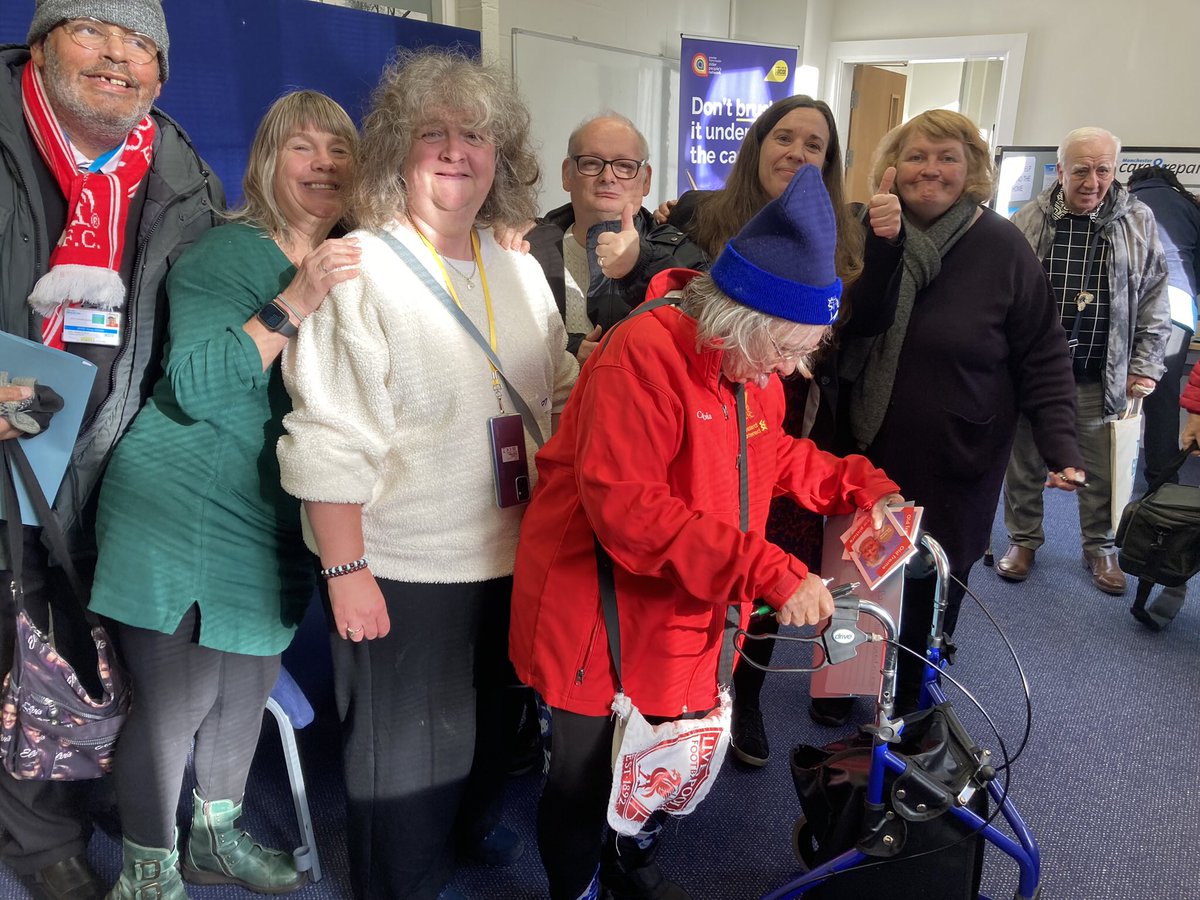FD_SPICE's tweet photo. Then we joined John and Pauline at the @GMOPN1 Older People's Network ‘Living It Up’ event. We shared our Hate Crime resources there as lots of older people face hate crime. We talked about challenges older people face and how to solve them. We also sangalong with the choir! https://t.co/wAufRYoJ5p