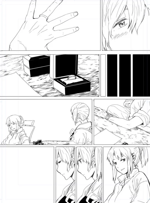 なんか、艦これで何か漫画描こうとしたけど途中やめたやつが出てきた。 どんな話描こうとしてたっけ…