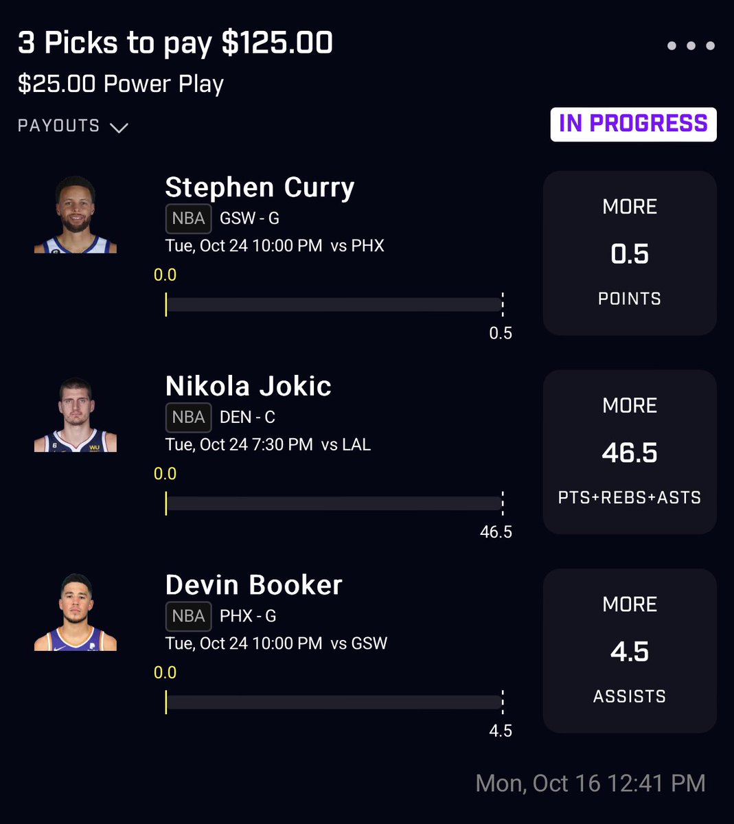 SkokGambles's tweet photo. 🎸 𝐍𝐁𝐀 𝐒𝐞𝐚𝐬𝐨𝐧 𝐎𝐩𝐞𝐧𝐞𝐫 𝐒𝐥𝐢𝐩 🎸

• All Of My NBA Plays Will Be Posted In The @ThanosPlates Discord 👇🏼😈 :

https://t.co/fzJPov6RlK

• Definetly My Favorite 2 Props On The Board Atm 🍀

• Like/RT If Tailing 🫡

🏷️:
#SleeperApp #POTD #UnderDog #PrizePicks #SleeperPicks #Fliff #Fanduel #DraftKings #BetMGM #PrizePicksLock #NBABets #NBAPicks #NBAPOTD #SportsGambling 
#MLBProps #MLBBets #GamblingX
#GamblingTwitter #Chalkboard #SportsBattle #SportsBetting #GamblingLocks #SportsBet
#WNBA #NBA #NFL #ESPN #FreePicks #BettingTips #SportsBettor #Sportsbook #Parlay #NCAA #CSGO #MLB #Football 
#Sportsbettingpicks #sportsbettingtwitter
#TrendingNow #NHL #DubClub #PrizePicksMLB #SNF #MNF #TNF #NFLBets #FootballSunday #NFLGambling