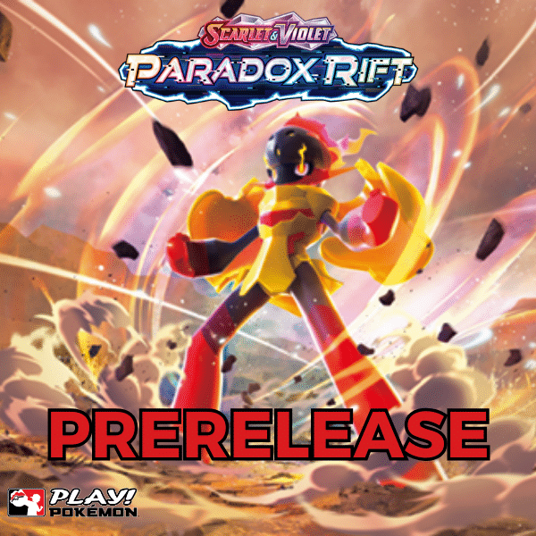 SydeQuestGames's tweet photo. 🚀 Get ready for #PokemonTCG adventure with Paradox Rift! Join us at SydeQuest Games in downtown Wadsworth, OH on Saturday at 1pm for an epic pre-release event. Sign-ups start at 12pm noon! Just $25 gets you a Build and Battle kit and awesome prizing. Don't miss out! #ParadoxRift https://t.co/2HGwYagpnr