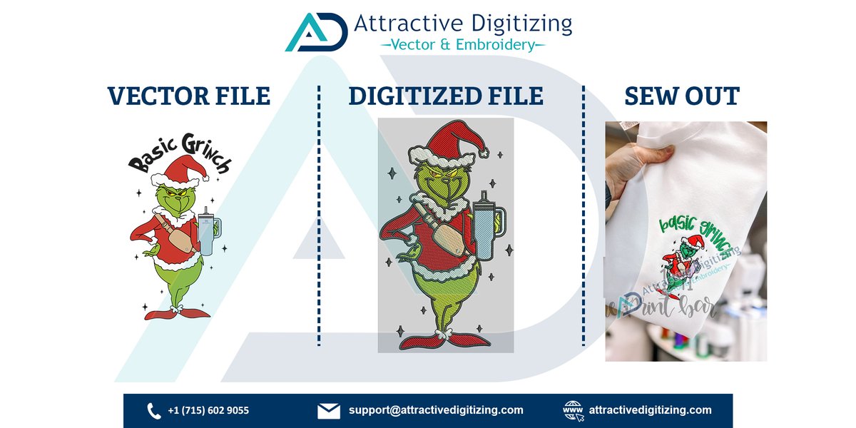Attractive Digitizing (@attractivedigi) on Twitter photo Feel free to contact us for digitizing and vector art services
715602-9055
support@attractivedigitizing.com attractivedigitizing.com #embroidery #digitizing #vectorart #screenprinting #illustraion #patch #vector #LeftChestEmbroidery #jacketback #MondayMood #RHONY #MondayMotivation Feel free to contact us for digitizing and vector art services
715602-9055
support@attractivedigitizing.com attractivedigitizing.com #embroidery #digitizing #vectorart #screenprinting #illustraion #patch #vector #LeftChestEmbroidery #jacketback #MondayMood #RHONY #MondayMotivation