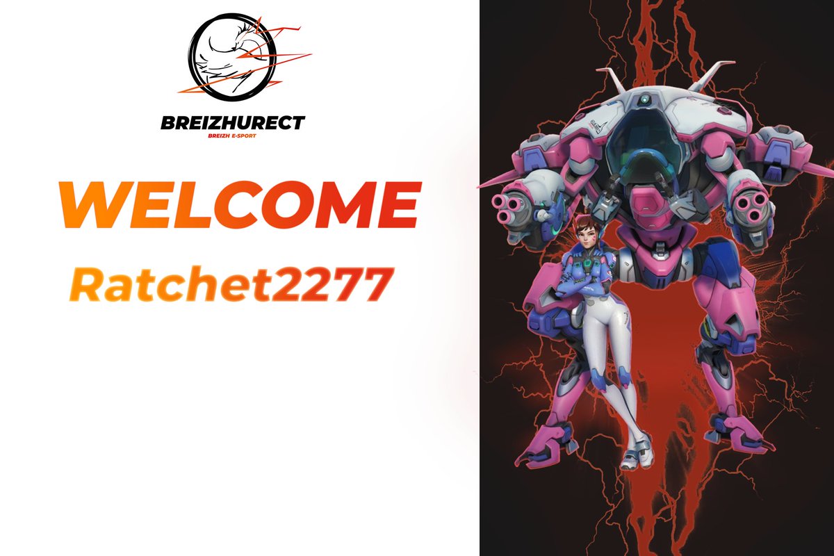 @Ratchet2277 on n'allais pas le laisser tout seul après son départ des <a href="/brigouden_ow/">Brigouden</a> il prend donc le poste de tank  ! Bienvenu !