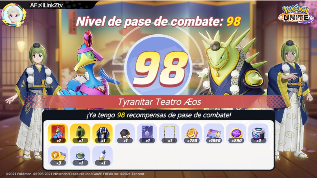 ilinkztv's tweet photo. Un regalito de deadmian, gracias #PokemonUNITE #NintendoSwitch https://t.co/C73BMF0bXw