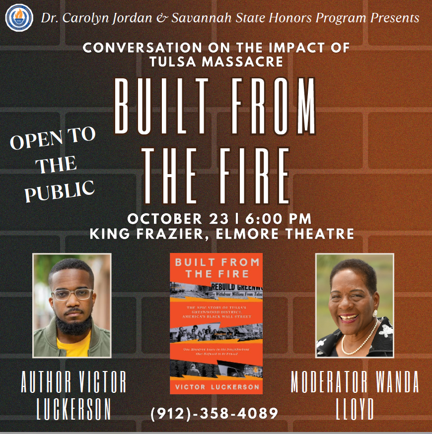 Author/Journalist <a href="/VLuck/">Victor Luck</a> is returning to Savannah. Join us if you're in the area.