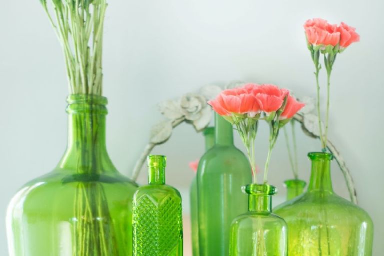🌿♻️ ¡Dale un toque #vintage a tu jardín! Reutiliza botellas de #vidrio antiguas para crear macetas únicas. Lava, quita etiquetas y añade tapones de corcho. Transforma tus #botellas en piezas de decoración ecológicas. #ReciclajeCreativo #Jardinería 🌱🪴