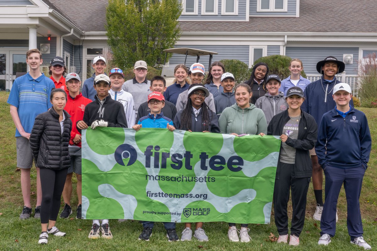 FirstTeeMass's tweet image. On Saturday, we hosted our 2nd Annual Teen Game Changers Conference as 22 teen-aged First Tee participants from around the state gathered for a day of education, socializing, networking, and golf! #firstteemass