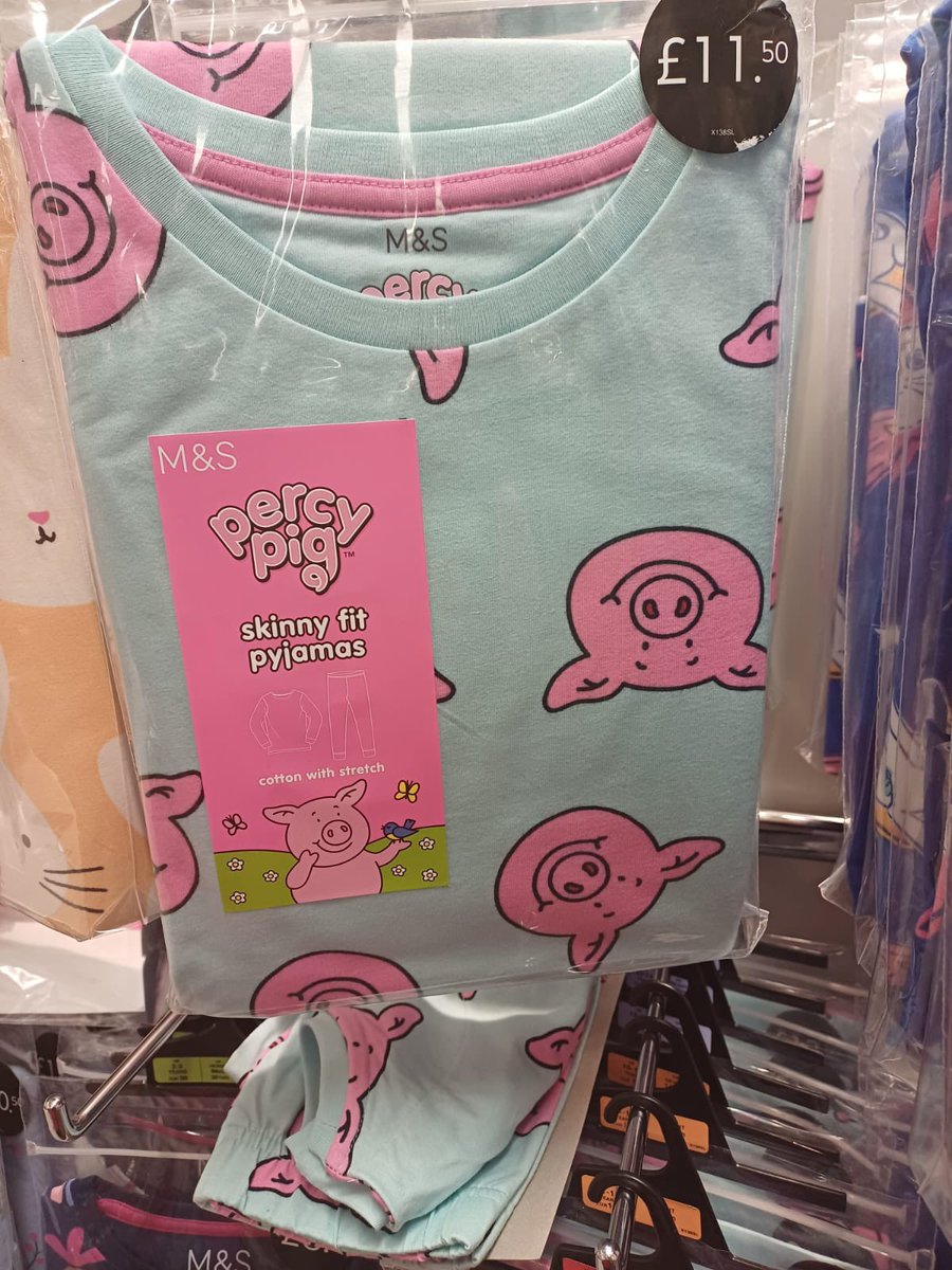 Pipdiddypip38's tweet photo. @marksandspencer went to get my 3yr old some new pyjamas today. A beautiful array in your shop, but all of them skinny fit!!! Shes a chunky toddler wanting pretty pyjamas for bed. There was a choice of 5 for your standard fit and the patterns were awful. Whats going on?? #m&amp;s https://t.co/G1FZMzR7Hy