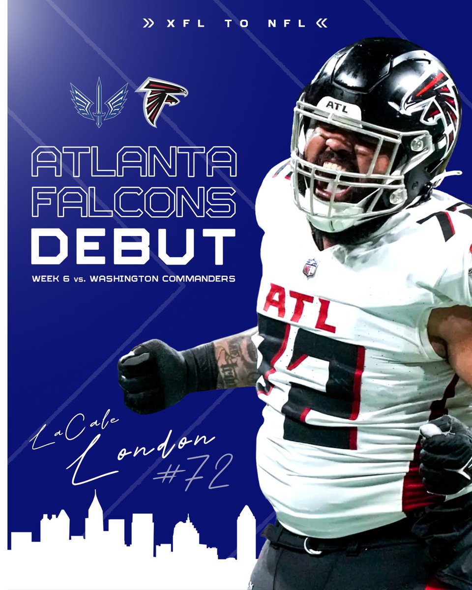 from the practice squad to the big stage. opportunity EARNED.

congrats, <a href="/LaCaleLondon44/">LaCale</a>! 

#XFLtoNFL | #DirtyBirds