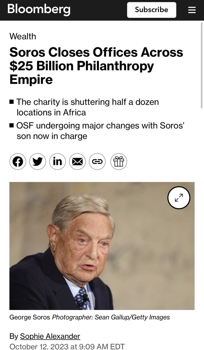 The Rothschild, Getty and Rockefeller families have been auctioning off items from their private collections. 

It was also announced the other day that George Soros closed offices across his $24 billion philanthropy empire. 

What is really going on with these dramatic moves