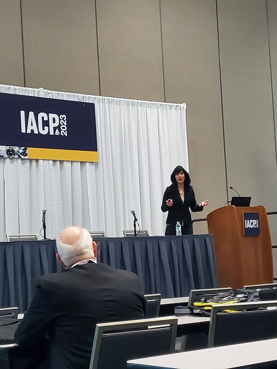 Our very own @NVCJTA Legal Director Lyla Zeidan  is sharing her brilliance and wisdom with a global policing community <a href="/TheIACP/">The IACP</a> 2023 Conference San Diego #Ethics #AccountablePolicing. #BrillantLegalMind