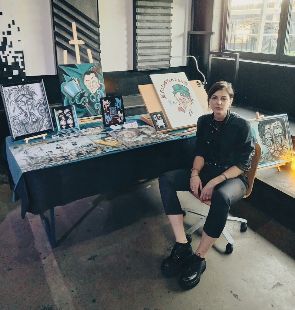 nifillustration's tweet photo. Next Sunday! 

#artstudio #drawingstudio #studio #illustrations #interiordesign #interiors #inks #inkdrawing #drawing #sketches #sketchbook #fabriano #winsorandnewton #acrylicpainting #market #sundaymarket #colouredpencils #pencils https://t.co/GRS6olTxm5