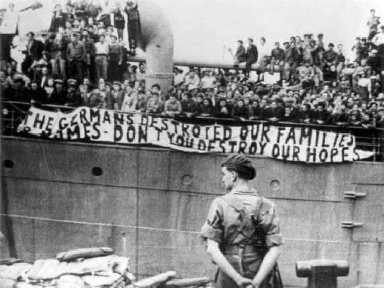 1948 ; The Germans destroyed our families, don't you destroy our hopes 

2023 : We are fighting human animals. No Rules. We'll kill them all.

#zionistterror
