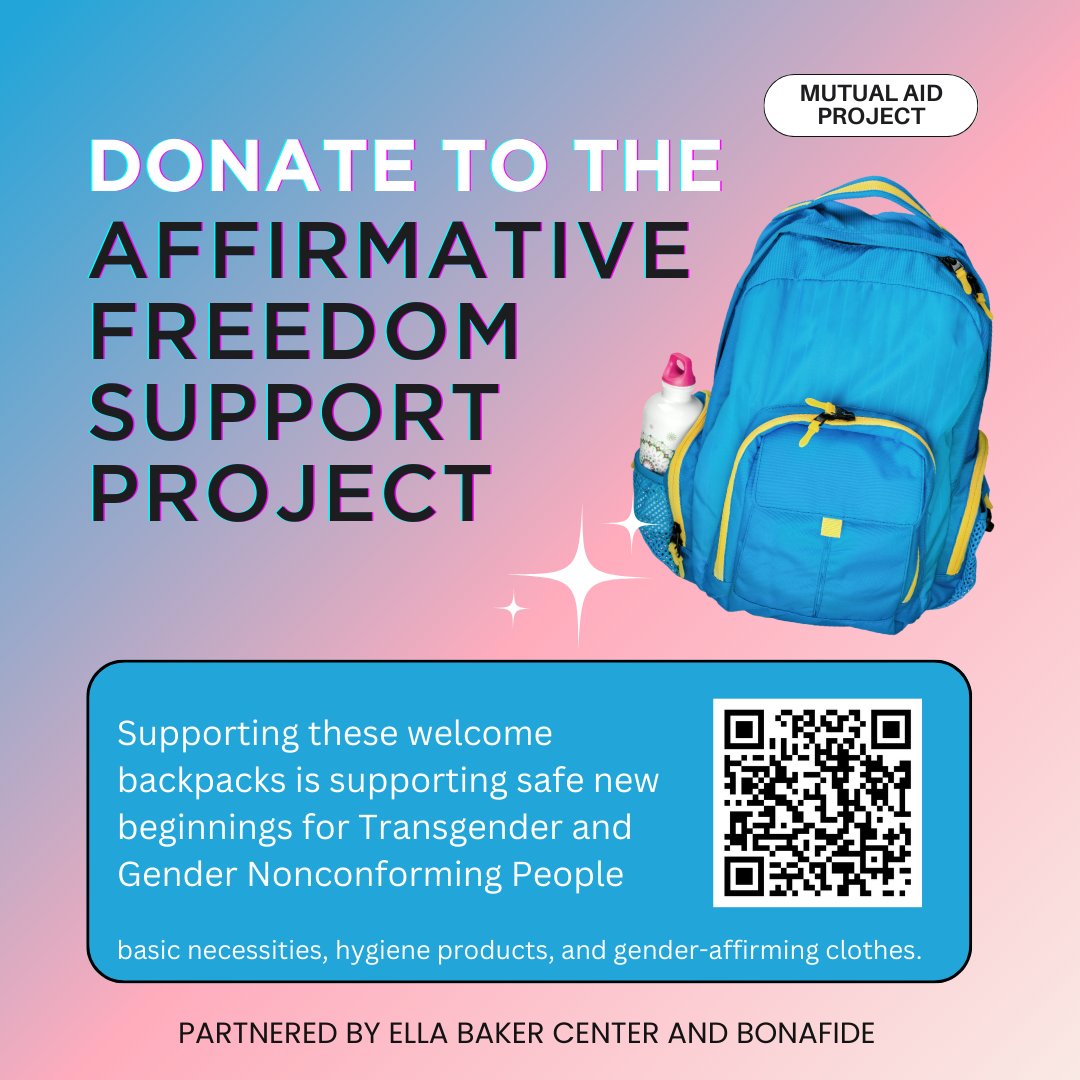emilyclare77's tweet photo. Join me in supporting Donate to The Affirmative Freedom Support Project via @actblue https://t.co/tBZJiIYkgY https://t.co/RGCCj4AHtn
