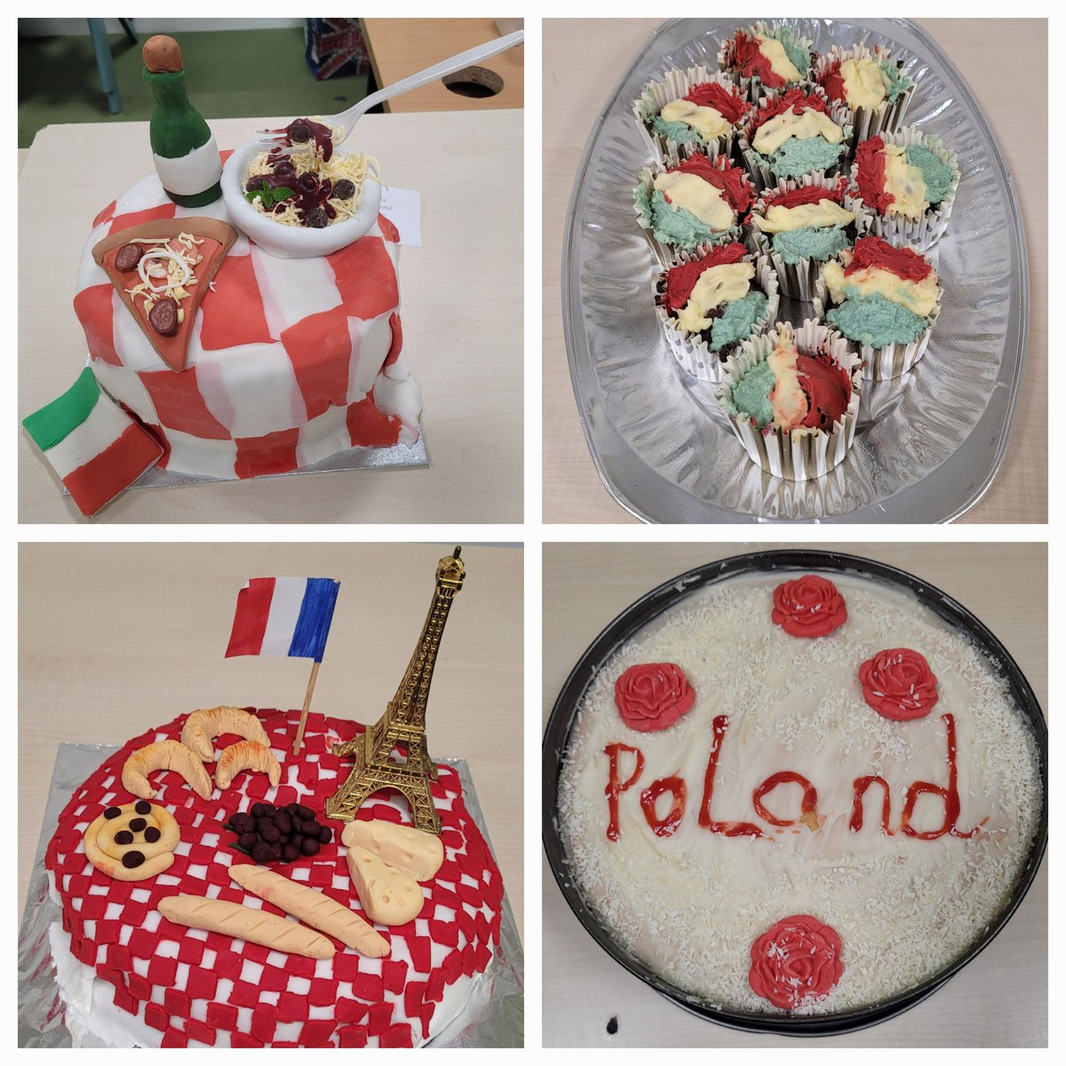 A HUGE gracias to all those students who contributed to our annual 'Communicake' competition celebrating cultural diversity. What fabulous designs and amazing tastes. All sold out raising over £140 for our charities @Thornleigh #culturalawareness #growingtogether @BritishBakeOff