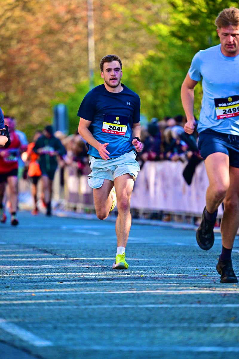 DanEvansSPS's tweet photo. Loved taking part in the Manchester Half marathon yesterday, a great course for my first official half! 🏃✅ https://t.co/L6j3bcTU3B