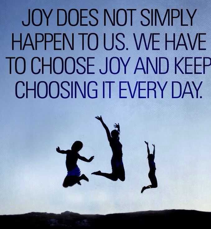 Jumping for joy is the best exercise of all.