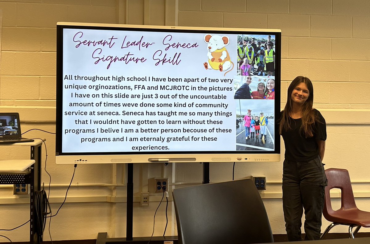 Congratulations to our first backpack defense of the year!! 
<a href="/Seneca_High/">Seneca High School</a> <a href="/MrGuy_SenecaHS/">Principal MGuy</a>