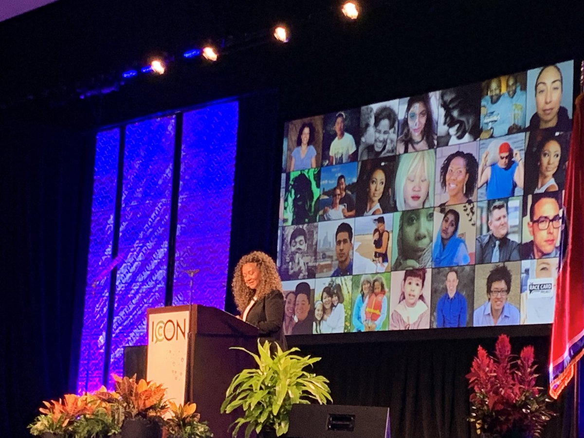 PRSAtactics's tweet photo. “Do you have it in you to be that one person that can create a sense of belonging for someone — to make them feel seen, heard and valued?” @michele_norris #PRSAICON https://t.co/z0ZPGhV39X