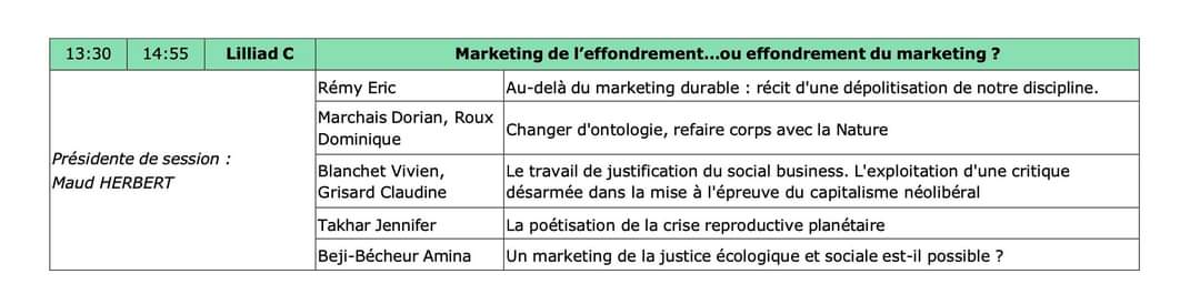 Congrès du <a href="/riodd_fr/">RIODD</a> 2023 avec des interventions d'Adèle Sébert, <a href="/CRetsinHarry/">Camille RETSIN-HARRY</a>, <a href="/DorianMrcs/">Dorian Mrcs</a> et @dominiqueroux1