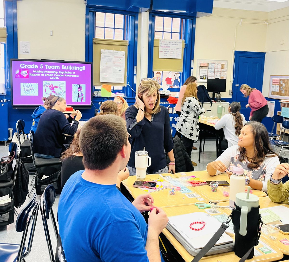 Mrs. O’Malley & Ms. Leoutsakos PS 66Q Class 502 tweet media