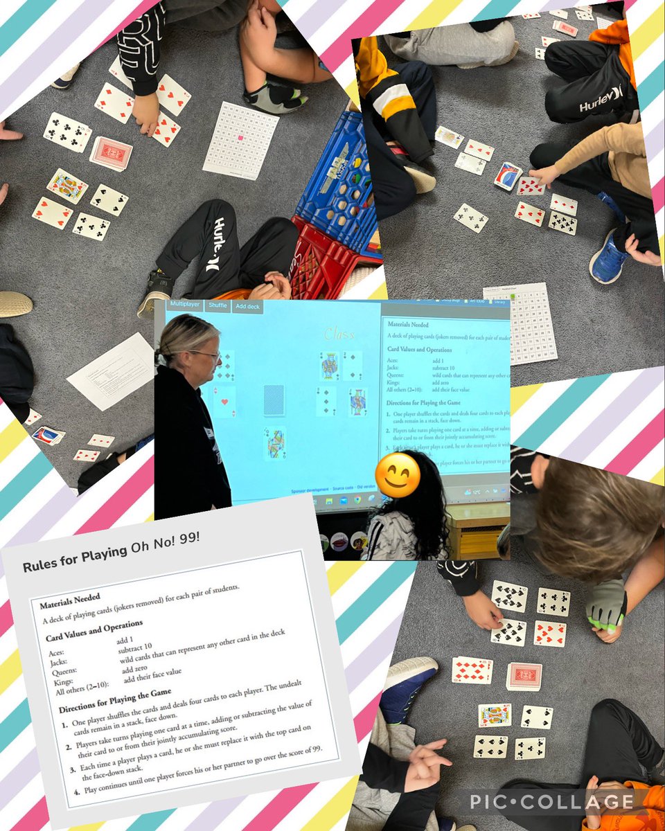 Thank you <a href="/vechsler35576/">Lindsey Vechsler</a> for having me join your Grade 1/2’s today. Students had a blast playing “Oh no! 99!”, a math game from the #gedsblongrangeplans <a href="/GEDSB/">Grand Erie District School Board</a> <a href="/thompson_liana/">Liana Thompson</a> <a href="/Mr_M_Fraser/">Proud Principal of Grand River Public School</a> #GEMAAP