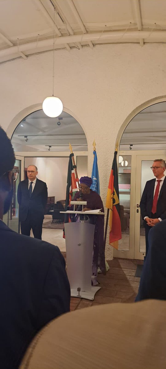 GermanyinKenya's tweet photo. 50 years of engaged #multilateralism 🇺🇳 Today, we celebrate 50 years of 🇩🇪 UN membership with Guests of Honour @ZainabHawa and @NielsAnnen and our many friends and partners! #50years🇺🇳🇩🇪 #UNitingForHumanity https://t.co/jTAuZRkwPQ