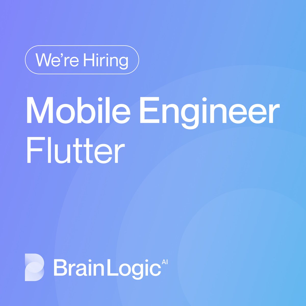 We are hiring an amazing Mobile Engineer with proven Flutter experience. Apply here: tinyurl.com/2s3j79uc