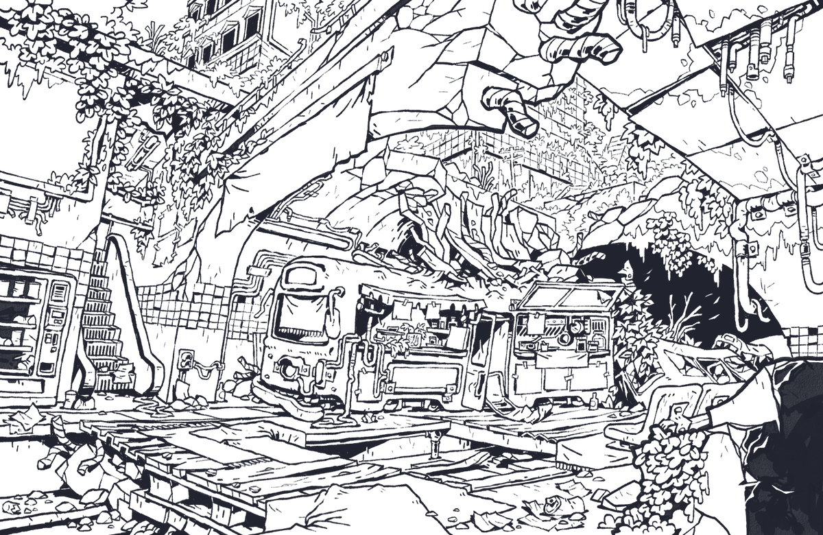 inks done #digitalartwork #illustration #graphicart